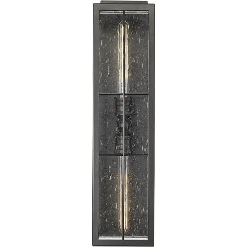 Jaxson 2 Light 23.5 inch Powder Coated Black Outdoor Wall Sconce
